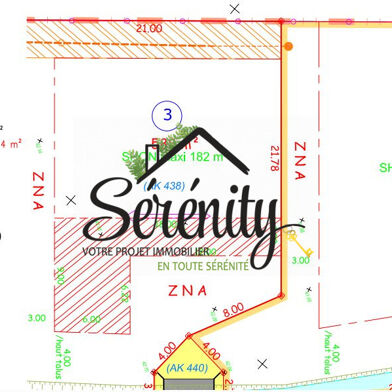 Terrain 714 m²