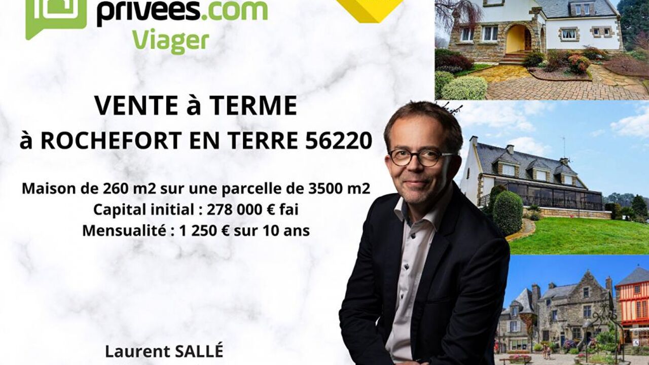 maison 9 pièces 260 m2 à vendre à Rochefort-en-Terre (56220)