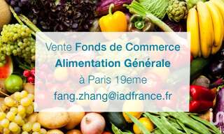 Commerce  44 m² à vendre à Paris 19 (75019)