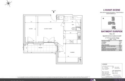 location appartement 965 € CC /mois à proximité de Bois-Colombes (92270)