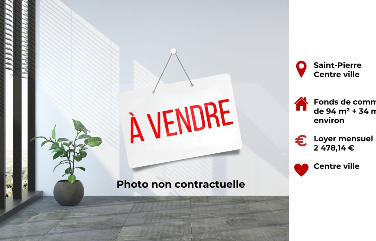 commerce 1 pièces 94 m2 à vendre à Saint-Pierre (97410)