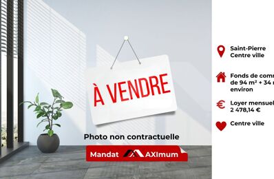 commerce 1 pièces 94 m2 à vendre à Saint-Pierre (97410)