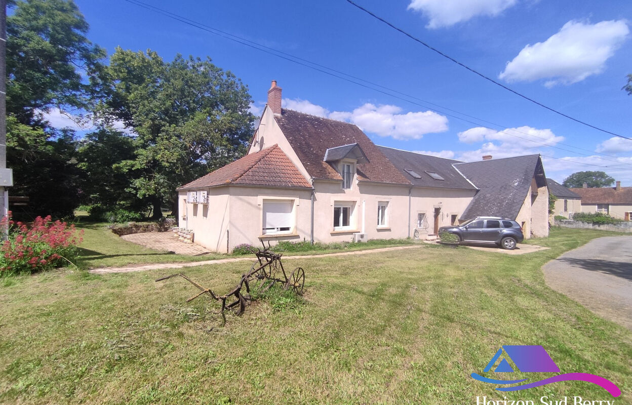 maison 6 pièces 156 m2 à vendre à Saint-Jeanvrin (18370)