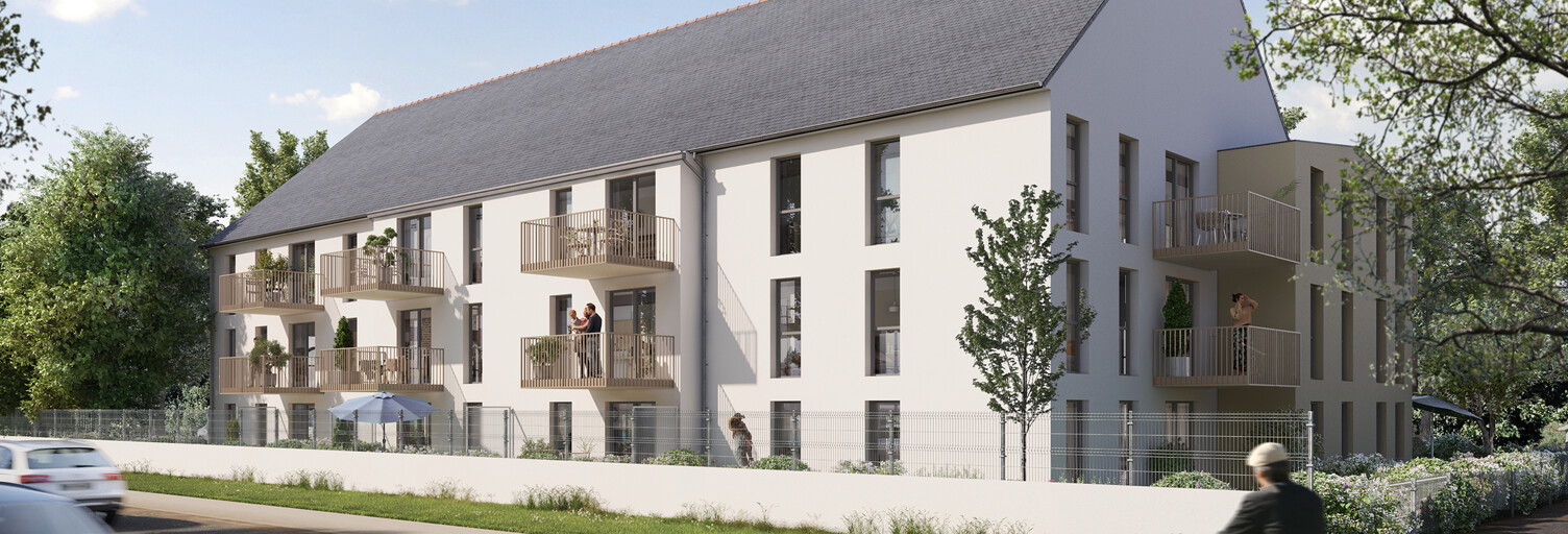 Appartement neuf T2, T3 Pièce 42 à 62 m² à vendre à Dol-de-Bretagne (35120)