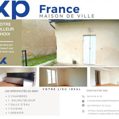 Maison 3 pièces 68 m²