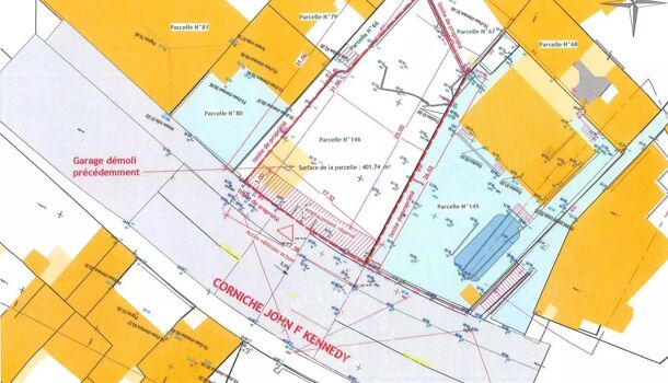 Terrain  à vendre Marseille 7eme 13007