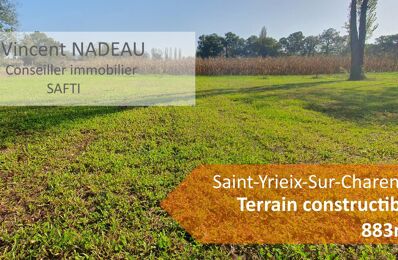 vente terrain 85 000 € à proximité de Saint-Simeux (16120)