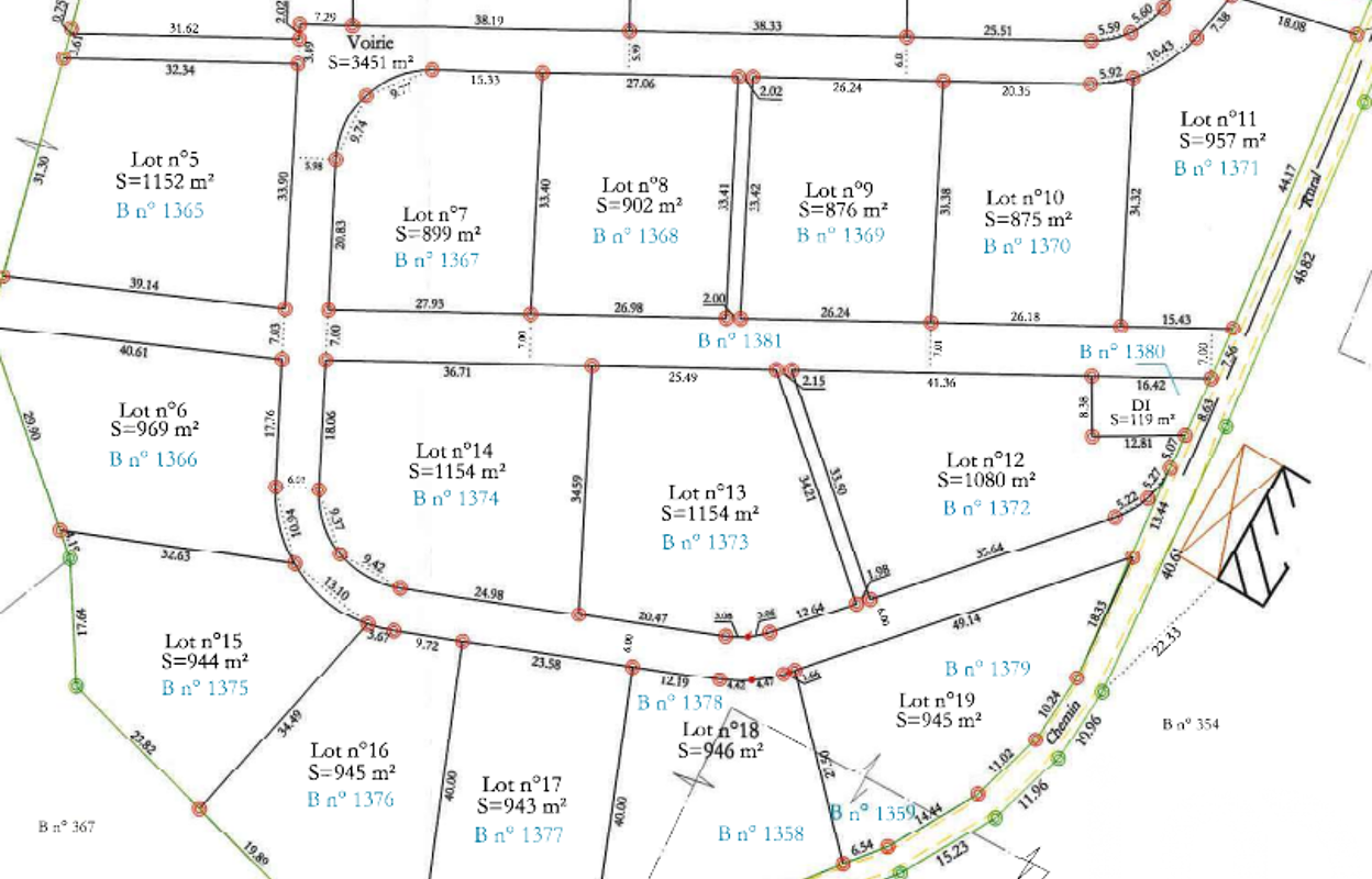 terrain  pièces 1080 m2 à vendre à Saint-Bonnet-l'Enfantier (19410)