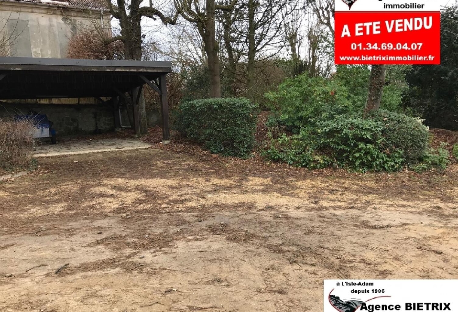Vente terrain  450 m² L'Isle-Adam (95290) — photo 1