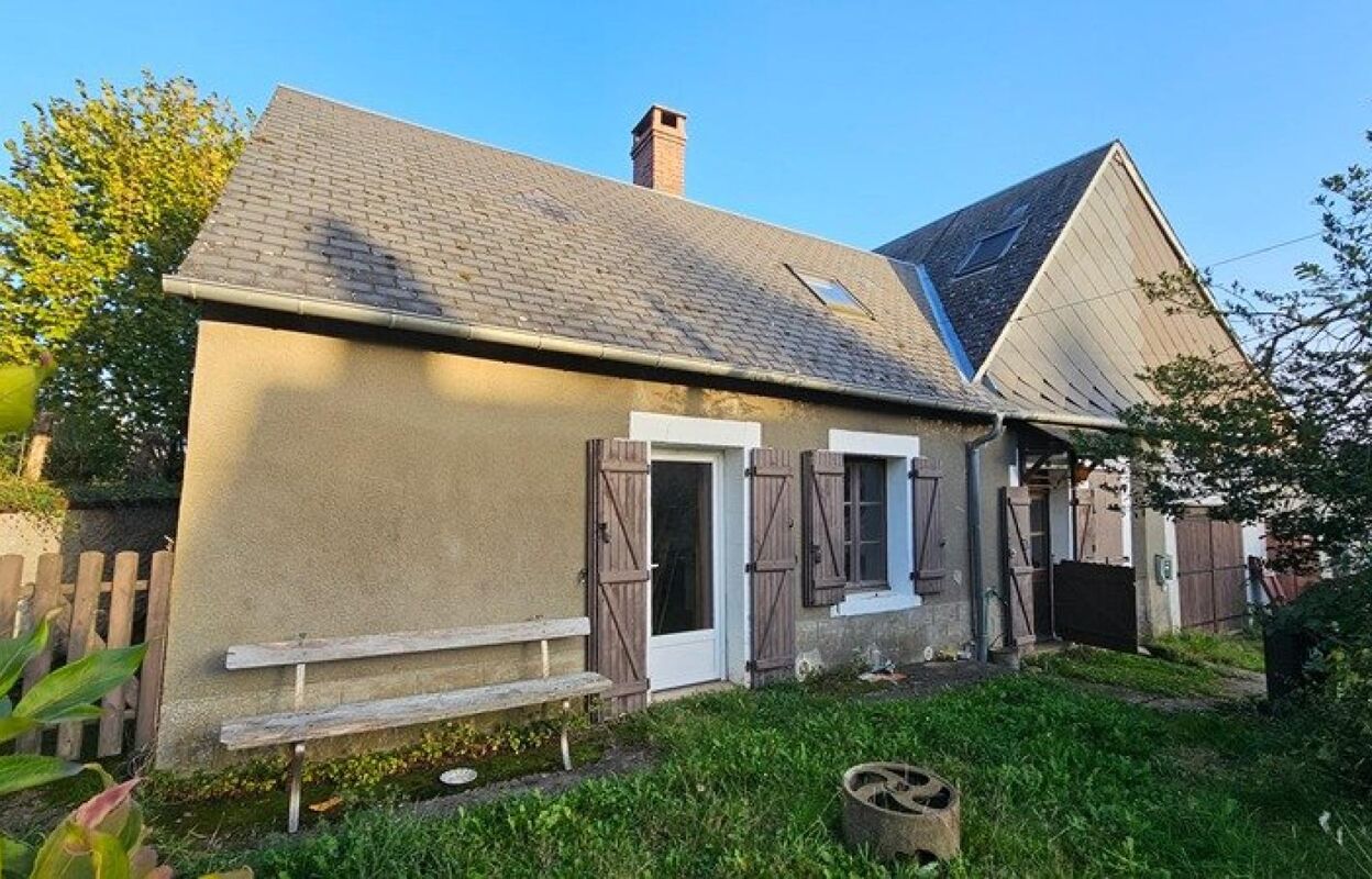 maison 6 pièces 120 m2 à vendre à La Chapelotte (18250)