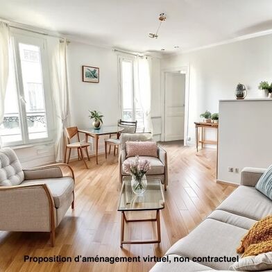 Appartement 3 pièces 55 m²