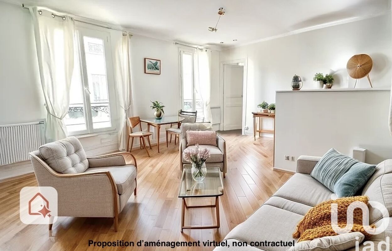 appartement 3 pièces 55 m2 à vendre à Paris 7 (75007)