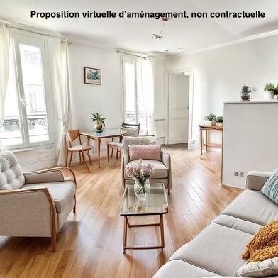 Appartement 3 pièces 55 m²