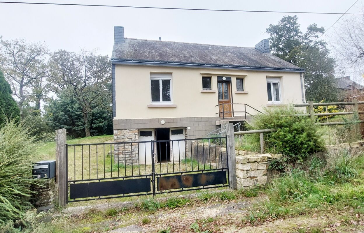 maison 3 pièces 65 m2 à vendre à La Chapelle-Caro (56460)