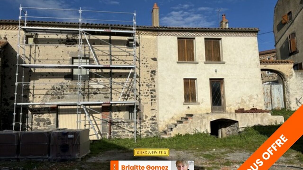 maison 3 pièces 70 m2 à vendre à Issoire (63500)