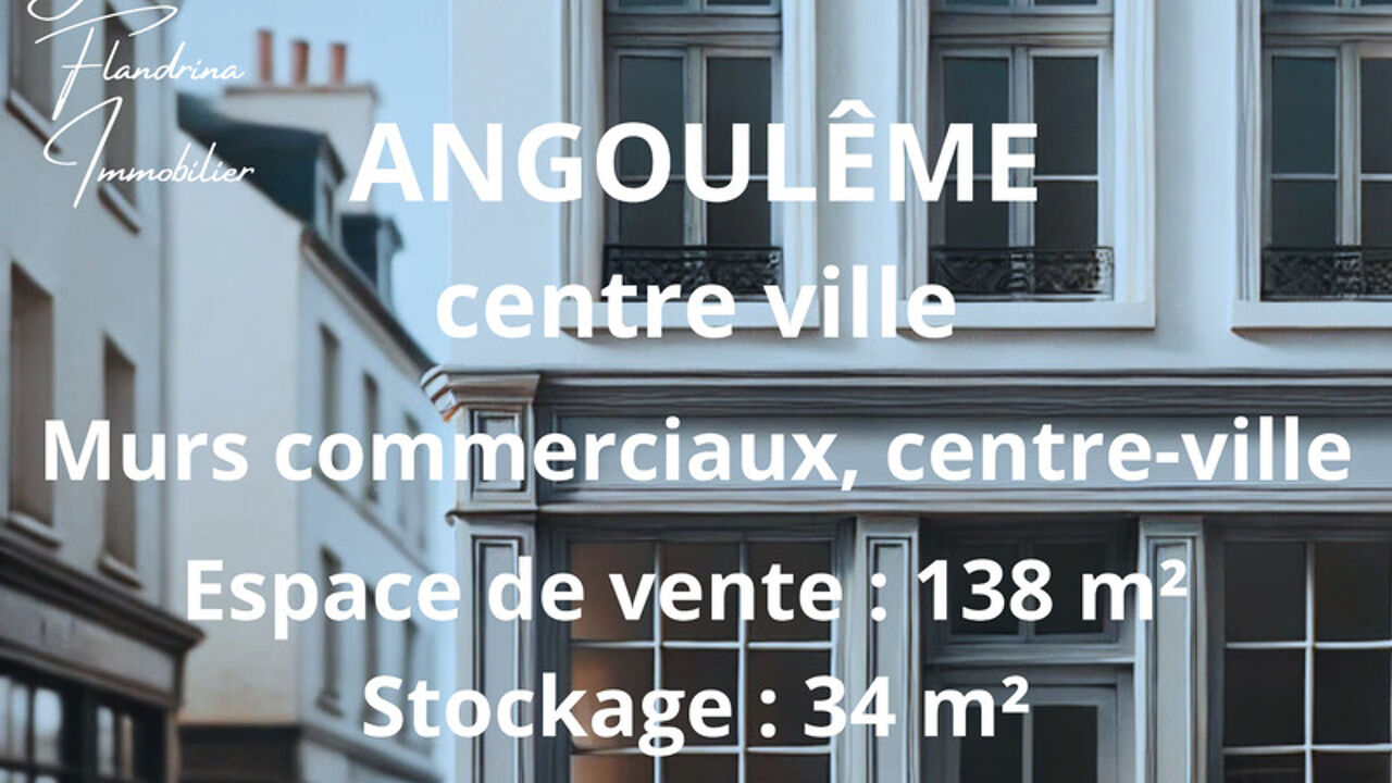 commerce 4 pièces 188 m2 à vendre à Angoulême (16000)