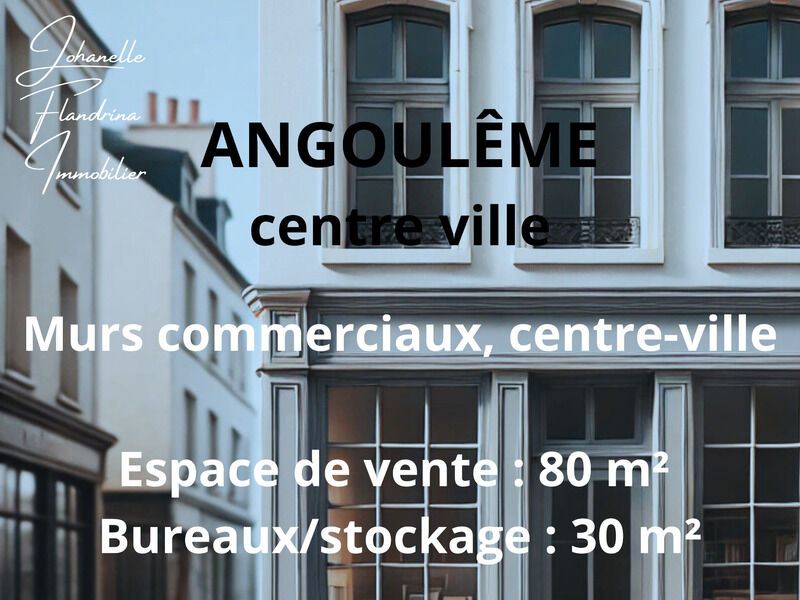 Local commercial 4 pièces  à vendre Angoulême 16000