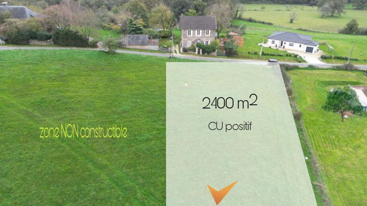 terrain  pièces 2403 m2 à vendre à Châtres (24120)