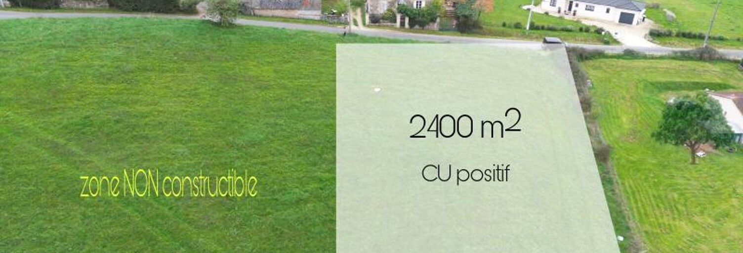 Terrain  2403 m² à vendre à Châtres (24120)