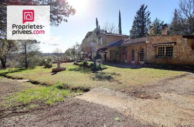 vente maison 545 000 € à proximité de Entrecasteaux (83570)