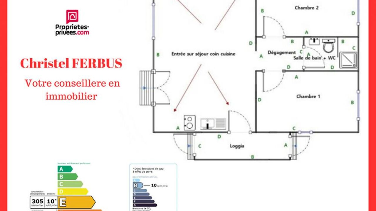 maison 3 pièces 48 m2 à vendre à Les Pavillons-sous-Bois (93320)