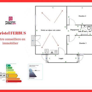 Maison 3 pièces 48 m²