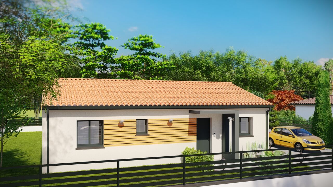 maison 80 m2 à construire à Caraman (31460)