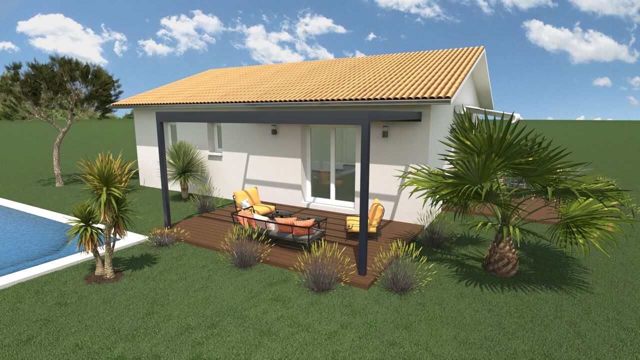 maison 70 m2 à construire à Magescq (40140)