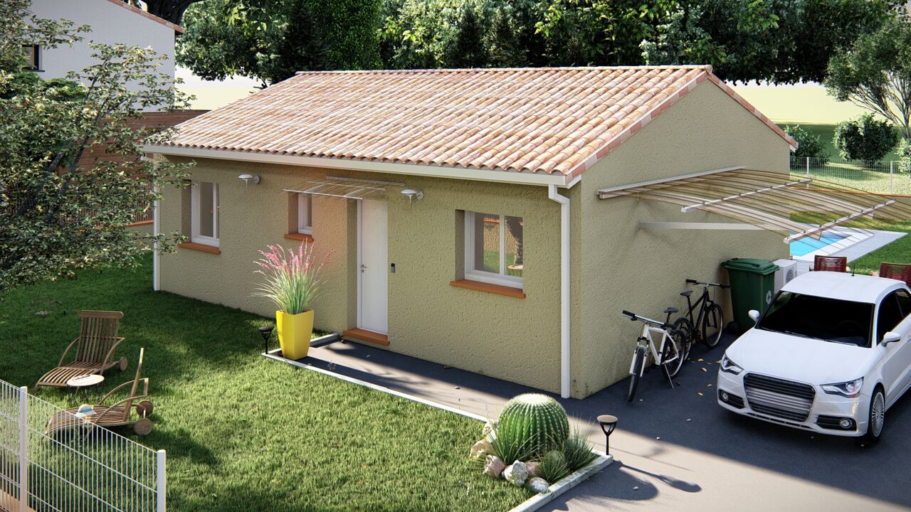 maison 60 m2 à construire à Belberaud (31450)