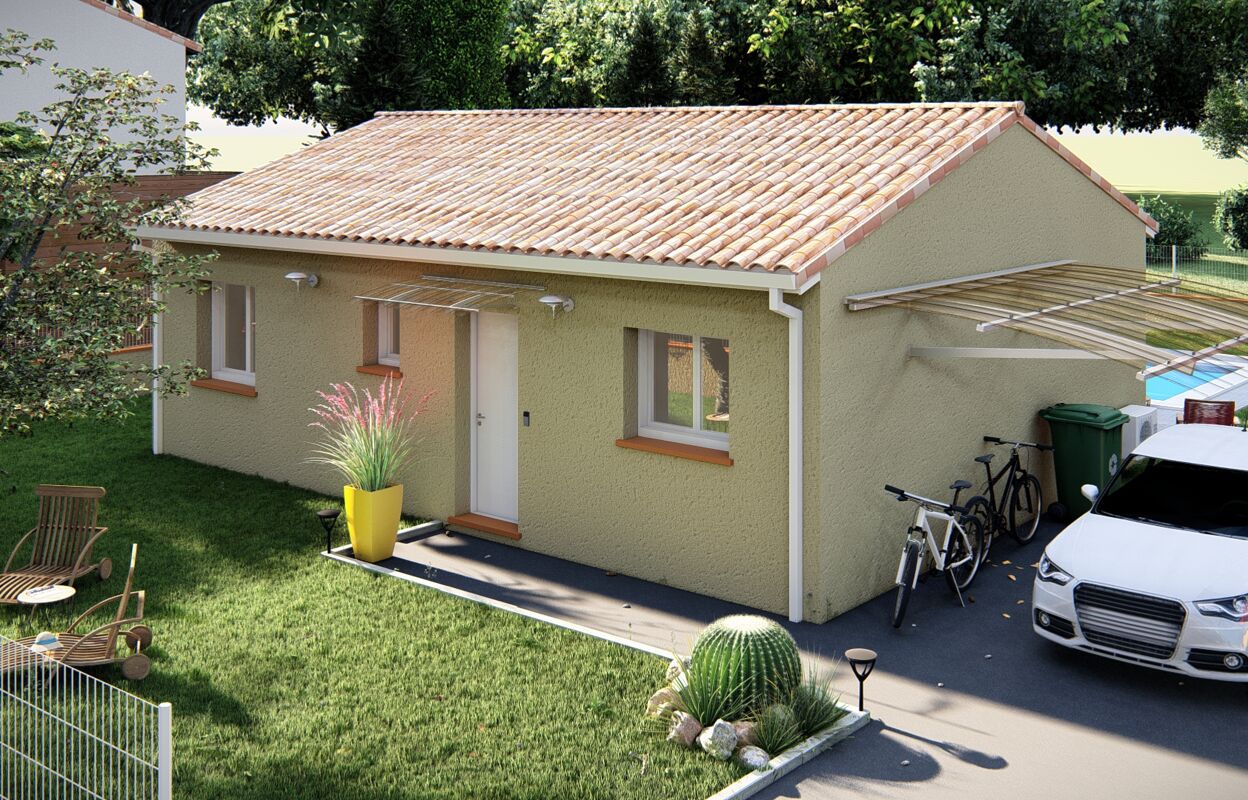 maison 60 m2 à construire à Belberaud (31450)