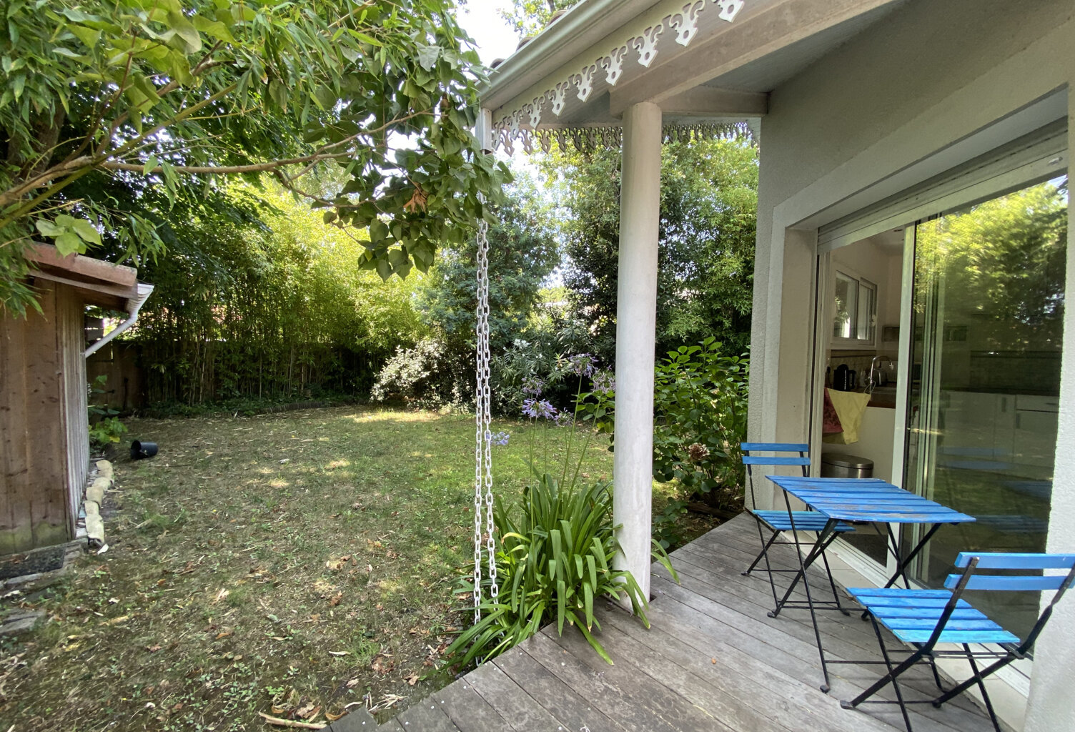 CONTEMPORAINE sur ARES AVEC JARDIN ARBORÉ AU CALME — photo 1