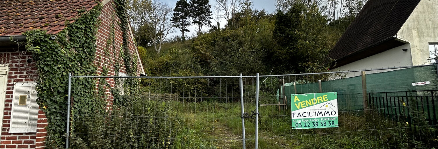Terrain  298 m² à vendre à Bourdon (80310)