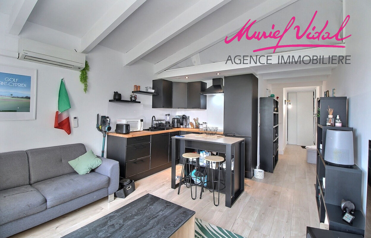 appartement 2 pièces 36 m2 à vendre à Saint-Cyprien (66750)