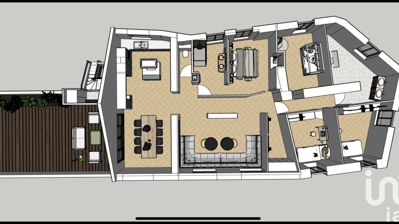 appartement 5 pièces 186 m2 à vendre à Nantes (44300)