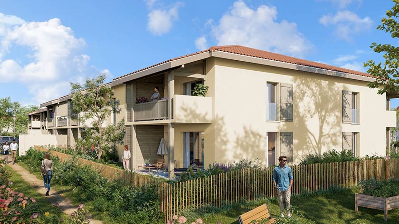 appartement neuf T1, T2, T3, T4 pièces 32 à 85 m2 à vendre à Dax (40100)