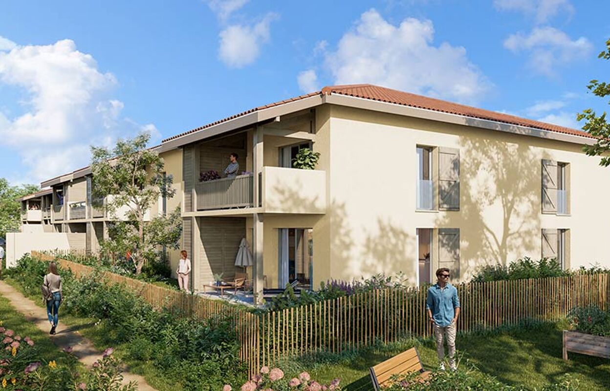 appartement neuf T1, T2, T3, T4 pièces 32 à 85 m2 à vendre à Dax (40100)