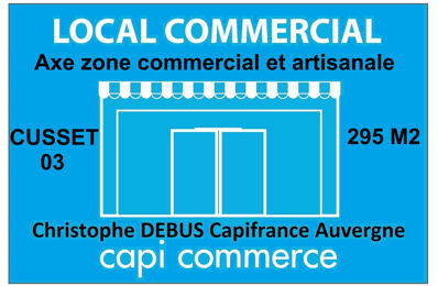 location commerce 4 100 € CC /mois à proximité de Cusset (03300)