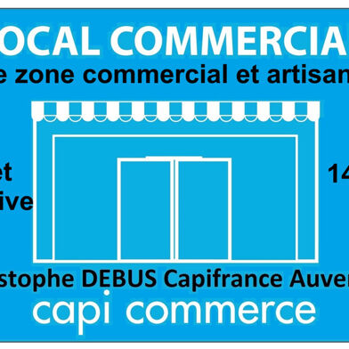 Commerce 1 pièce 140 m²