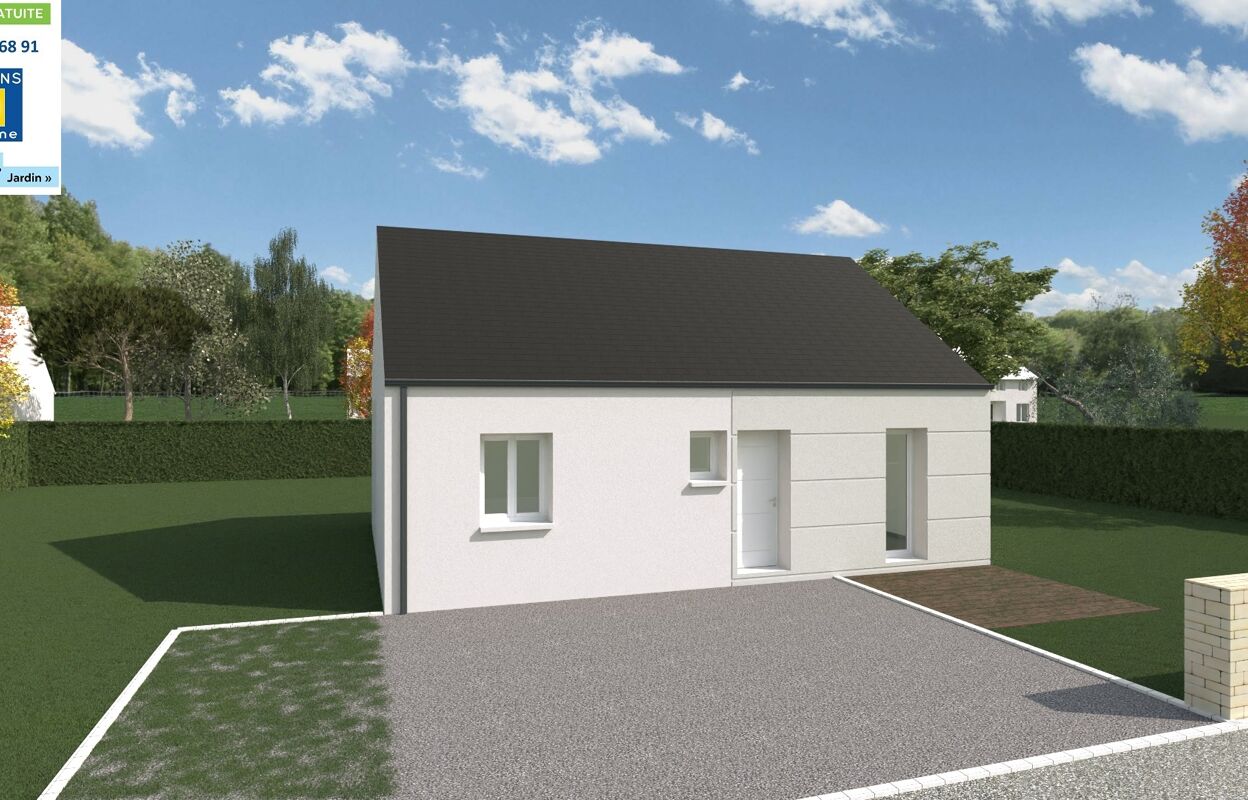 maison 63 m2 à construire à Nemours (77140)