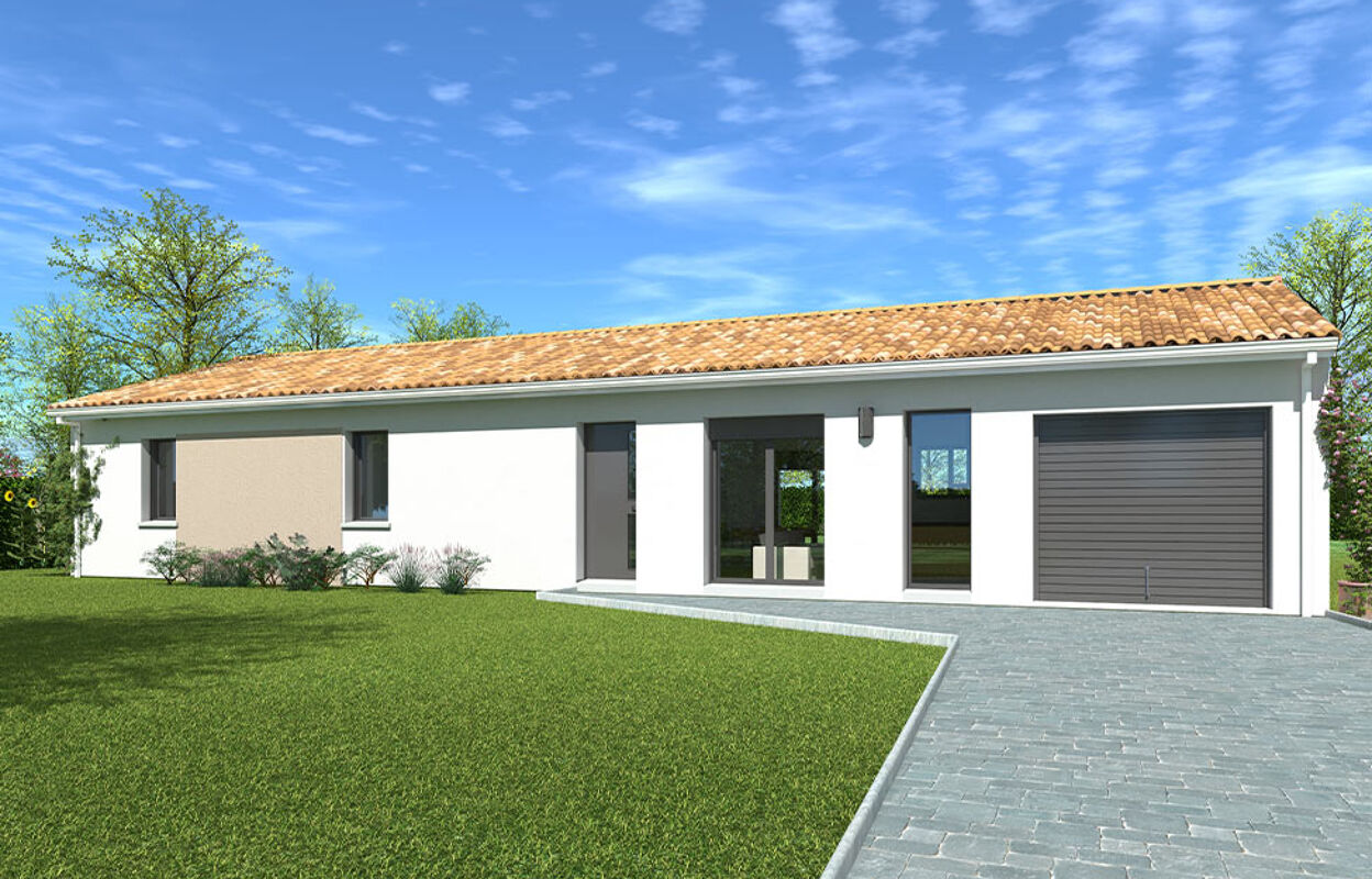 maison 110 m2 à construire à Heugas (40180)