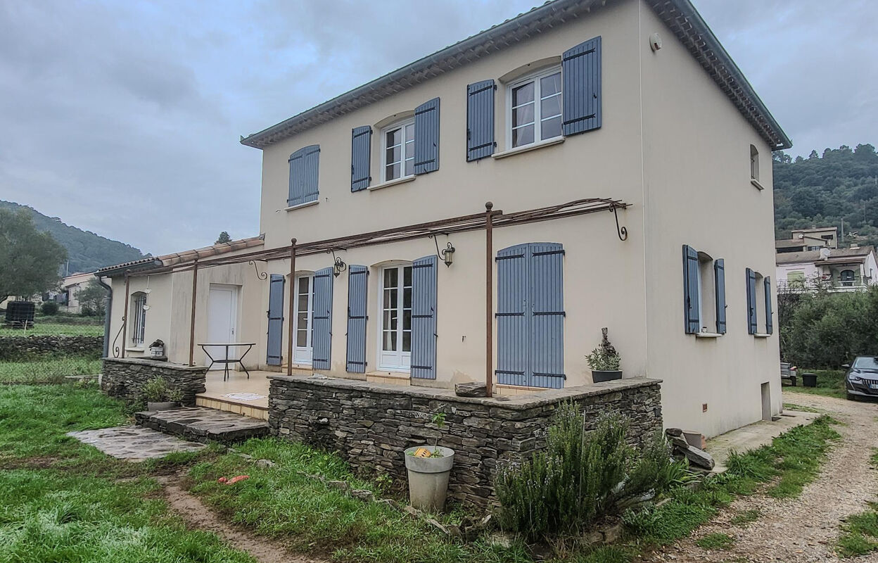 maison 5 pièces 130 m2 à vendre à Branoux-les-Taillades (30110)