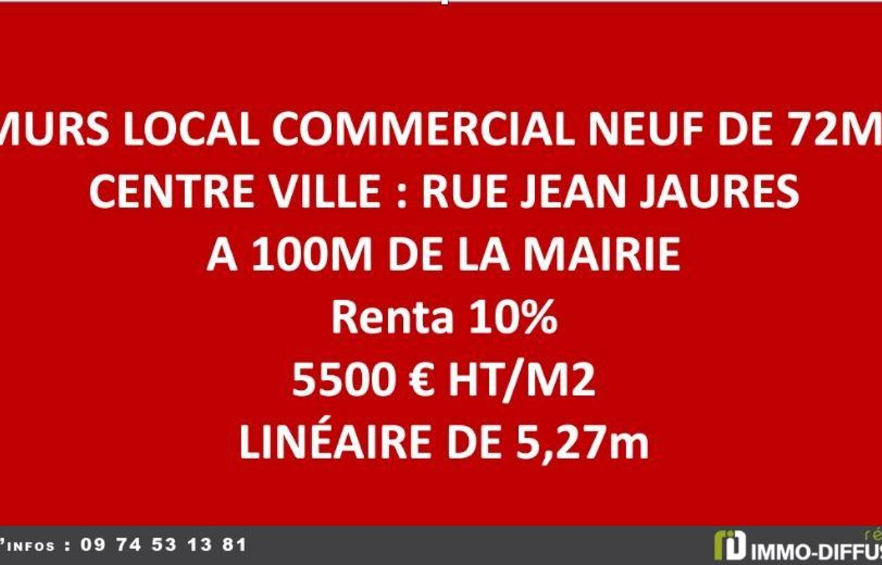 commerce 1 pièces 72 m2 à vendre à Puteaux (92800)