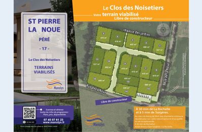 vente terrain 49 000 € à proximité de Landrais (17290)