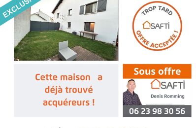 vente maison 173 000 € à proximité de Valmont (57730)