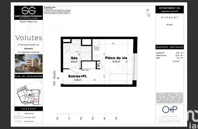 vente appartement 143 000 € à proximité de Pacé (35740)