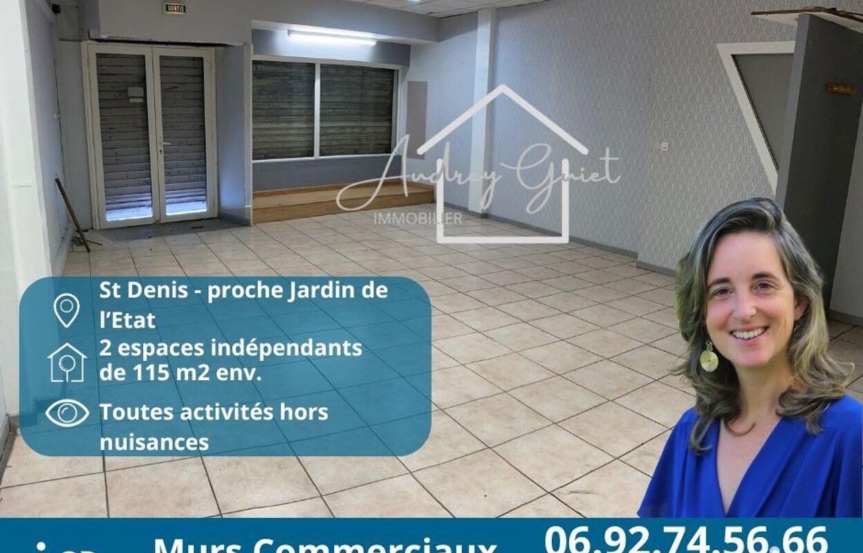 commerce  pièces 115 m2 à vendre à Saint-Denis (97400)