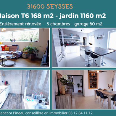 Maison 6 pièces 168 m²