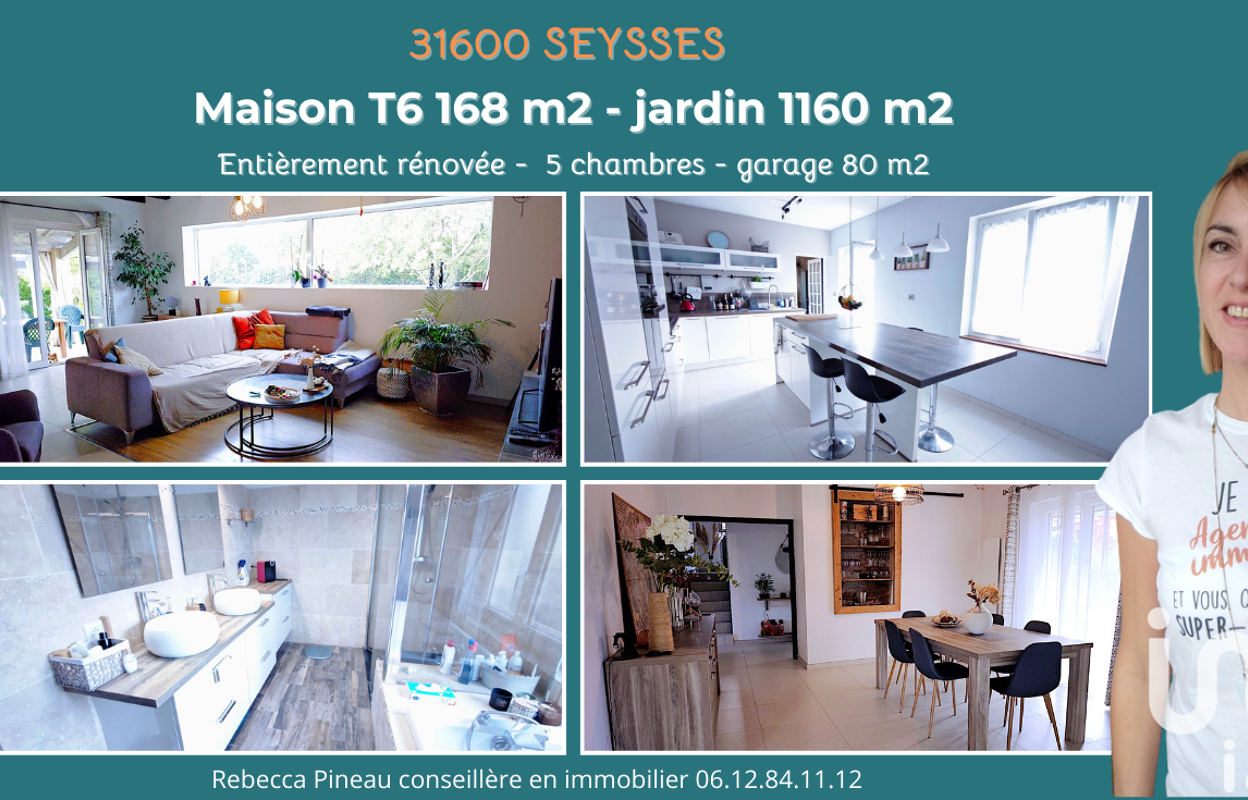 maison 6 pièces 168 m2 à vendre à Seysses (31600)