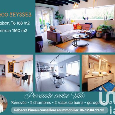 Maison 6 pièces 168 m²