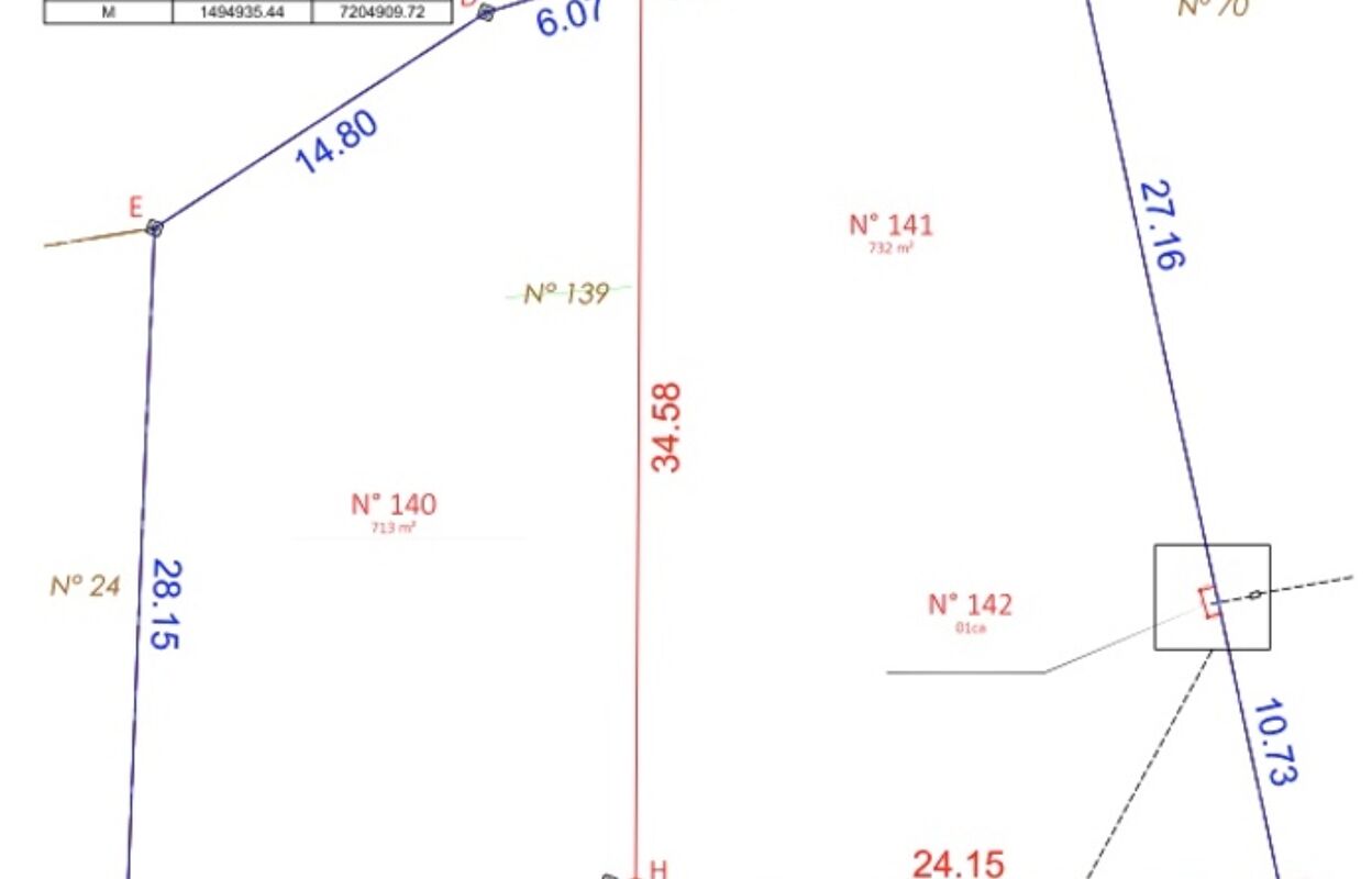 terrain  pièces 732 m2 à vendre à Yvré-l'Évêque (72530)